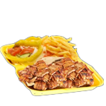 Chips, Cheese & Chicken Doner 